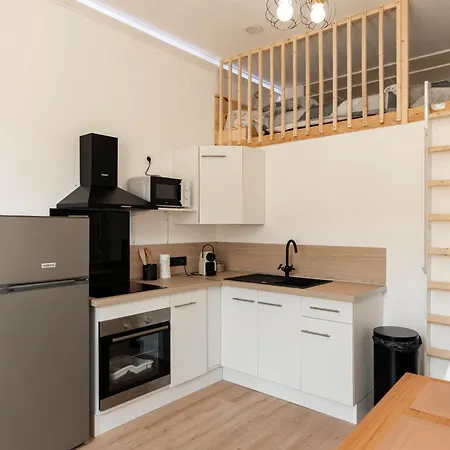 Studio Boheme Chic - Cosy & Climatise - Entre Gare & Cite *